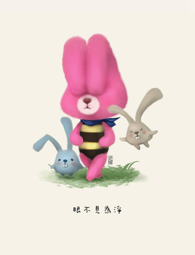 【峰畫畫】蛋熊與動物天國-嚕小兔